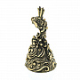Бронзовый колокольчик "Золотая рыбка", фотография 2. Интернет-магазин ЛАВКА ПОДАРКОВ