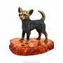 Статуэтка с янтарем "Собака Чихуахуа Джеси", фотография 1. Интернет-магазин ЛАВКА ПОДАРКОВ