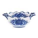 0060303 Гжель САЛАТНИК "Корона" 