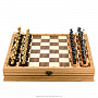 Шахматы деревянные "Хоккей", фотография 6. Интернет-магазин ЛАВКА ПОДАРКОВ