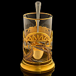 0011898 Златоуст ПОДСТАКАННИК "ПОЕЗДА" (литье), в П/У (259)