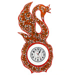 2042 Хохлома ЧАСЫ НАСТЕННЫЕ "УТОЧКА" 