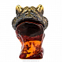 Статуэтка с янтарем "Бюст тигра", фотография 4. Интернет-магазин ЛАВКА ПОДАРКОВ