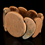 /к891  Изделия из кости БРАСЛЕТ  10см  бивень мамонта