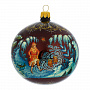 Набор новогодних шаров с художественной росписью, фотография 4. Интернет-магазин ЛАВКА ПОДАРКОВ