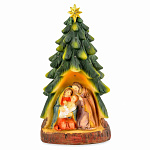 00382111-G-24А/18*10см Композиция ЁЛКА с подсветкой "РОЖДЕСТВО"