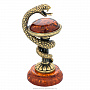 Статуэтка с янтарем "Змея и сосуд Гигеи", фотография 3. Интернет-магазин ЛАВКА ПОДАРКОВ