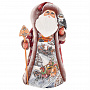 Скульптура "Дед Мороз с совой", фотография 1. Интернет-магазин ЛАВКА ПОДАРКОВ