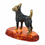 Статуэтка с янтарем "Собака Чихуахуа Джеси", фотография 3. Интернет-магазин ЛАВКА ПОДАРКОВ