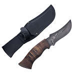 Нож сувенирный из дамасской стали "Диана". Златоуст