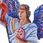Христианская оловянная миниатюра "Ангел.Воскресение", фотография 3. Интернет-магазин ЛАВКА ПОДАРКОВ