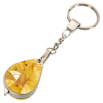 0076620 Янтарь БРЕЛОК-ЛУПА янтарная мозаика