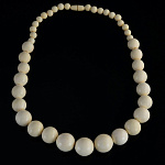 Бусы разноразмерные. Бивень мамонта