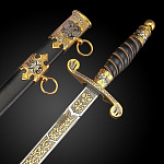  Златоуст Оружие сувенирное КОРТИК "Армейский" золоченый 