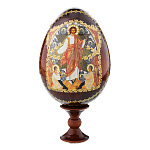 Пасхальное яйцо на подставке "Воскресение Христово"