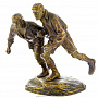 Бронзовая статуэтка "Футболисты" , фотография 3. Интернет-магазин ЛАВКА ПОДАРКОВ