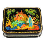 Шкатулка с художественной росписью "Снегурочка"