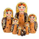 Матрешка "Злата" 8 мест