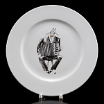 0024993/81.23737.00.1 ЛФЗ НАБОР подар. Тарелка Европейская "Котогармонист"265мм ТН1 