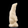 Скульптура "Белый медведь" , фотография 1. Интернет-магазин ЛАВКА ПОДАРКОВ