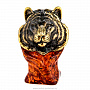 Статуэтка с янтарем "Бюст тигра", фотография 7. Интернет-магазин ЛАВКА ПОДАРКОВ