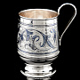 Кружка с гравировкой серебро 875*, фотография 1. Интернет-магазин ЛАВКА ПОДАРКОВ