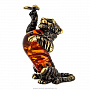 Статуэтка с янтарем "Тигр с бабочкой", фотография 2. Интернет-магазин ЛАВКА ПОДАРКОВ