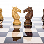 Подарочные резные шахматы ручной работы "Стаунтон" 48х48 см, фотография 4. Интернет-магазин ЛАВКА ПОДАРКОВ