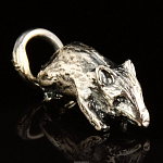 Сувенир "Мышка" для кошелька (Серебро 925*)
