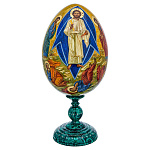 0078241 Яйцо пасхальное СПАС В СИЛЕ, 10*28 см