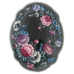 0074319 Поднос с авторской росписью 30х23 см А934