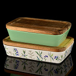 0058353/42.00028.00.1 ЛФЗ НАБОР д/запек. прямоуг./дер.кр.Стандартная"Травы"2пр.в уп.