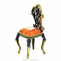 Статуэтка с янтарем "Винтажный стул" (коньячный), фотография 2. Интернет-магазин ЛАВКА ПОДАРКОВ