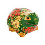 0068813 Хохлома Скульптура "ЖАБА" 11*7смсм