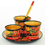 0021734 Хохлома Набор д/специй 5пр.(в/кат) 63160000004