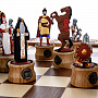 Шахматы "Ледовое побоище" 47х47 см, фотография 12. Интернет-магазин ЛАВКА ПОДАРКОВ