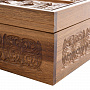 Деревянная шкатулка 2-ух уровневая, фотография 3. Интернет-магазин ЛАВКА ПОДАРКОВ