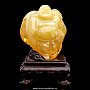 Статуэтка из натурального янтаря "Будда", фотография 1. Интернет-магазин ЛАВКА ПОДАРКОВ