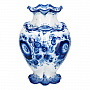 Ваза "Семейная". Гжель, фотография 1. Интернет-магазин ЛАВКА ПОДАРКОВ