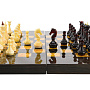 Шахматы с янтарными фигурами "Герб РФ" 56х56 см, фотография 8. Интернет-магазин ЛАВКА ПОДАРКОВ