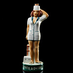 -0,75л Фарфор ШТОФ "Медсестра" 0,75л