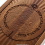 Нарды деревянные "Календарь Майя" 36х23 см, фотография 3. Интернет-магазин ЛАВКА ПОДАРКОВ