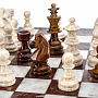 Шахматы из натурального камня 36х36 см, фотография 7. Интернет-магазин ЛАВКА ПОДАРКОВ