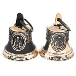 0050805/0529-глянец КОЛОКОЛ МАЛЫЙ "Иоанн Кронштадский" вес 300гр