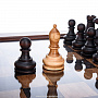 Деревянный шахматный стол 77х77 см, фотография 7. Интернет-магазин ЛАВКА ПОДАРКОВ