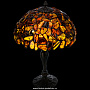 Настольная лампа из янтаря и бронзы. Высота 50 см, фотография 3. Интернет-магазин ЛАВКА ПОДАРКОВ