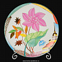 Тарелка декоративная "Цветущий город", фотография 1. Интернет-магазин ЛАВКА ПОДАРКОВ
