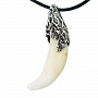 Амулет из клыка волка, фотография 1. Интернет-магазин ЛАВКА ПОДАРКОВ