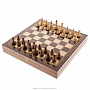 Шахматный ларец с деревянными фигурами 37х37 см, фотография 1. Интернет-магазин ЛАВКА ПОДАРКОВ