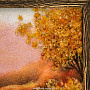 Картина янтарная "Олени" 40х60 см, фотография 7. Интернет-магазин ЛАВКА ПОДАРКОВ